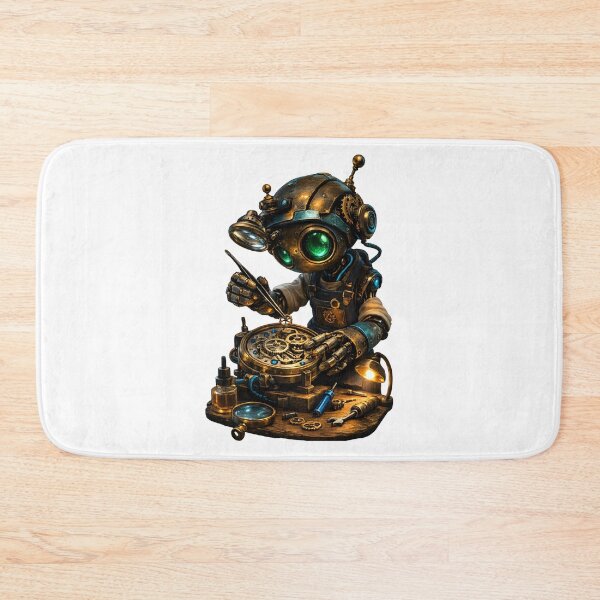 Item preview, Steampunk Robot Clockmaker designed and sold by Yomere.