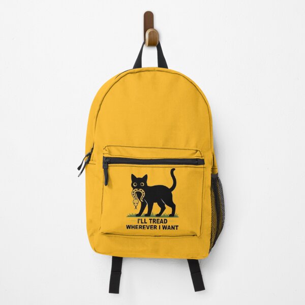 Item preview, I'll-Tread-Wherever-I-Want designed and sold by PurrfectHome.