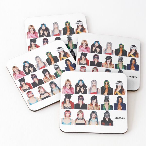 Item preview, KATSEYE Photocard Grid Aesthetic Concept designed and sold by moamaxshop.