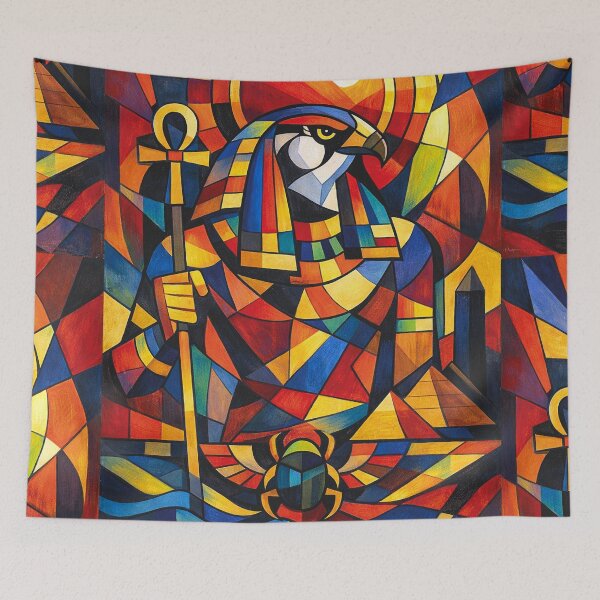 Item preview, Egyptian God  Ra – Pharaoh of the Gods Illustration designed and sold by GalleryKauffeld.