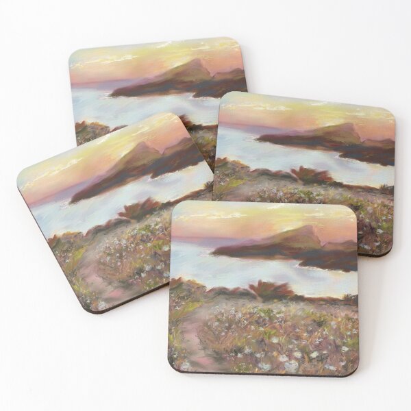 Item preview, Purple Mountains Oceanscape designed and sold by Jennifer Margrave-Garcia.