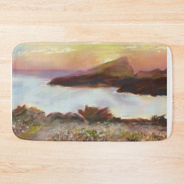 Item preview, Purple Mountains Oceanscape designed and sold by Jennifer Margrave-Garcia.