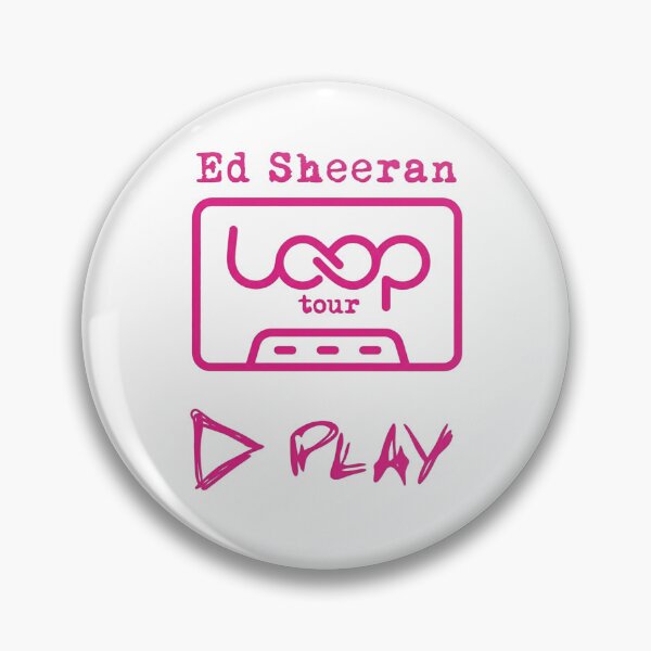 Item preview, Ed Sheeran Loop Tour Play Vintage Neon Logo designed and sold by TimAWarner.