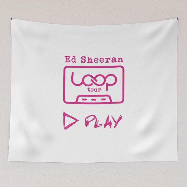 Item preview, Ed Sheeran Loop Tour Play Vintage Neon Logo designed and sold by TimAWarner.