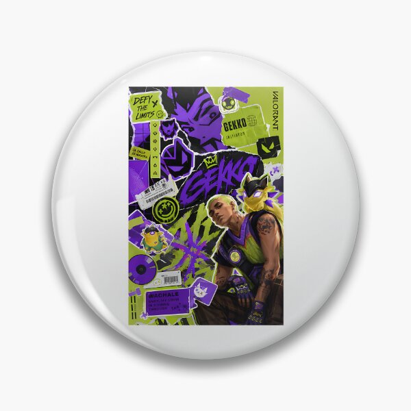 Item preview, Gekko Valorant Street Art Collage designed and sold by mckinnl-eykilby.