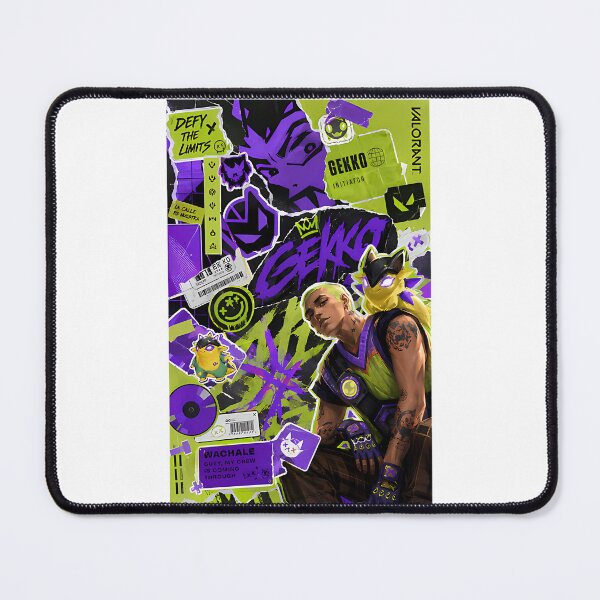 Item preview, Gekko Valorant Street Art Collage designed and sold by mckinnl-eykilby.