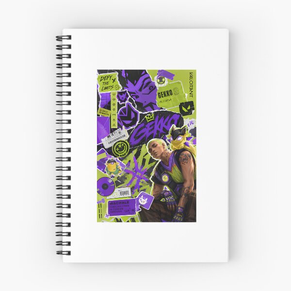 Item preview, Gekko Valorant Street Art Collage designed and sold by mckinnl-eykilby.