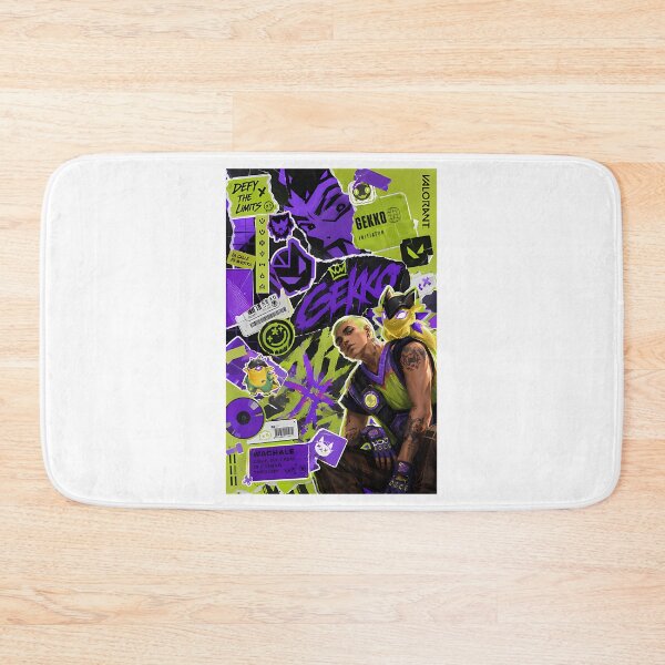 Item preview, Gekko Valorant Street Art Collage designed and sold by mckinnl-eykilby.