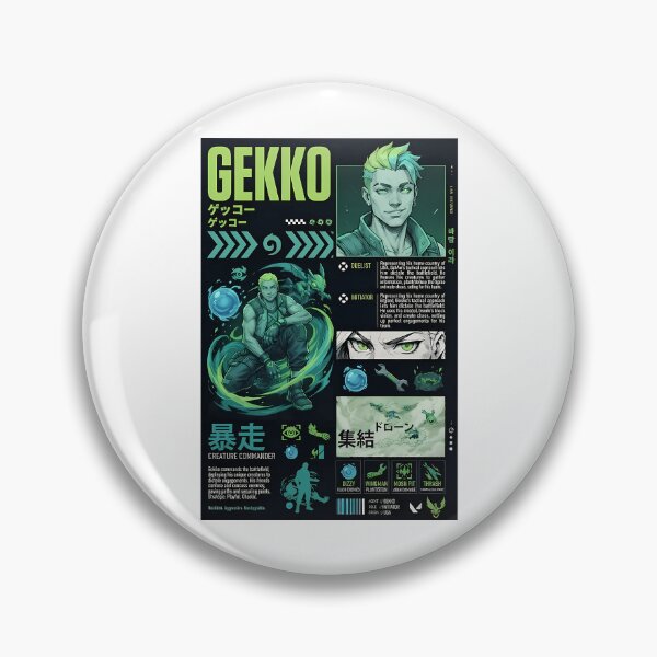Item preview, Gekko Valorant designed and sold by mckinnl-eykilby.