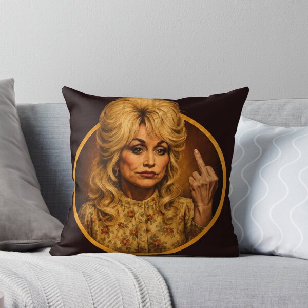 Item preview, Dolly Parton Middle Finger  designed and sold by SarlineStudio.