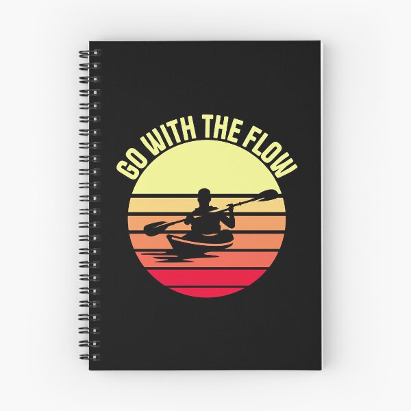 Item preview, Go with The Flow Kayak, Funny Paddling River Lake designed and sold by Joneneee.