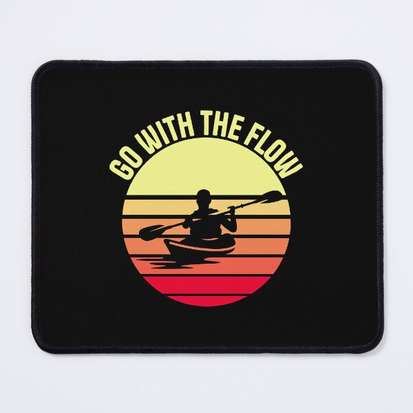 Item preview, Go with The Flow Kayak, Funny Paddling River Lake designed and sold by Joneneee.