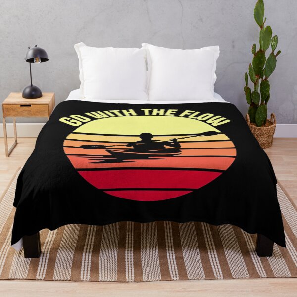 Item preview, Go with The Flow Kayak, Funny Paddling River Lake designed and sold by Joneneee.