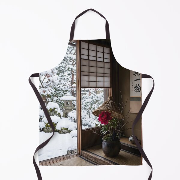 Item preview, Winter Peony Snowy Garden Photography designed and sold by conohitoAI-ArtGallery.