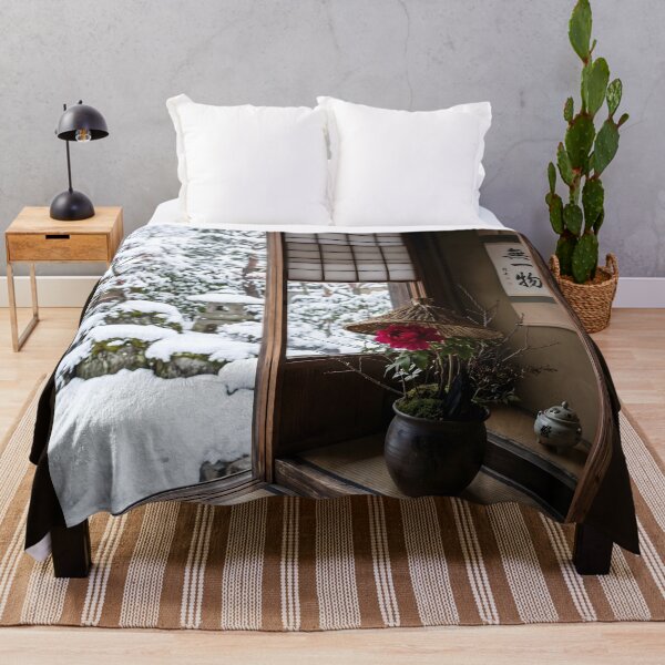 Item preview, Winter Peony Snowy Garden Photography designed and sold by conohitoAI-ArtGallery.