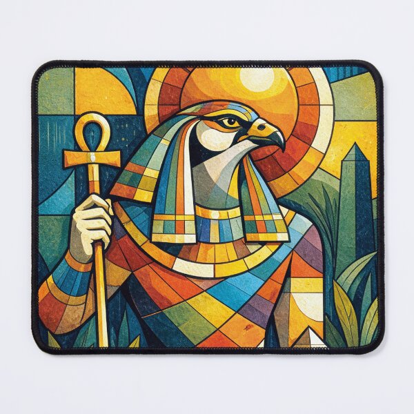 Item preview, God Ra – Divine Light of Ancient Egypt Illustration designed and sold by GalleryKauffeld.