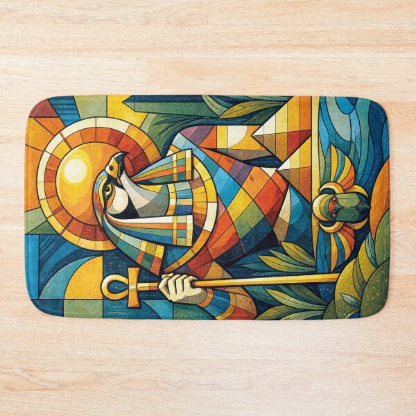 Item preview, God Ra – Divine Light of Ancient Egypt Illustration designed and sold by GalleryKauffeld.