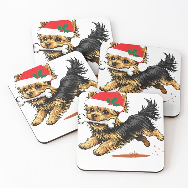 Item preview, Running Home for Christmas – Funny Dog - Santa Paws’ Bone Delivery designed and sold by MathiasFuchs.