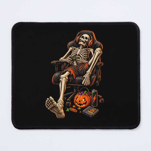 Item preview, Skeleton Gamer Halloween – Spooky Gaming Till You Die designed and sold by will freed18.