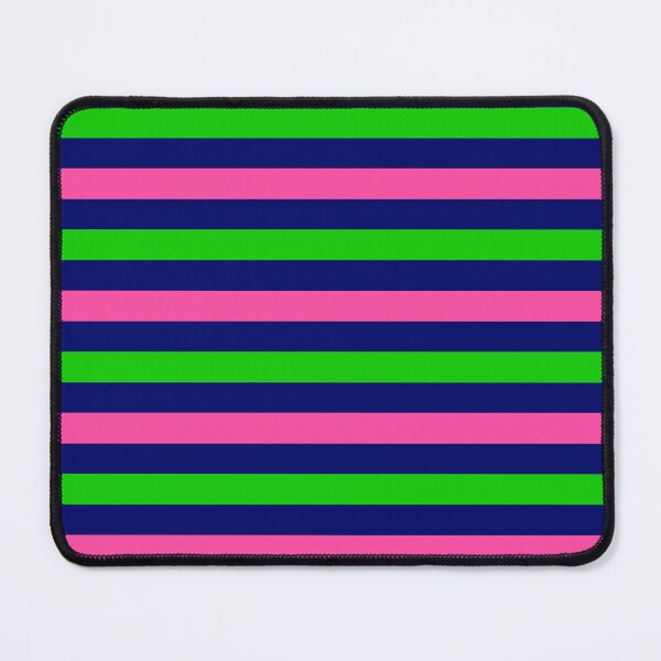 Item preview, Pink and Green Stripes Design Blue designed and sold by PatternTitan.