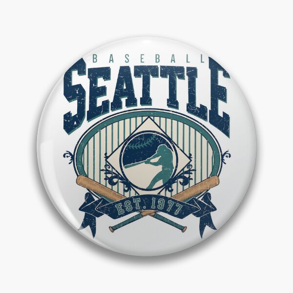 Item preview, Seattle Baseball Est 1977 Retro Athletic Tee designed and sold by AshleySan84254.