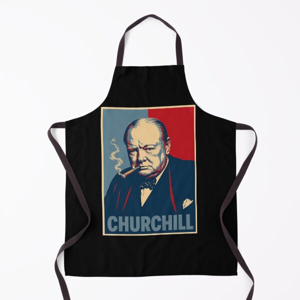 Item preview, Winston Churchill Poster, Vintage Propaganda Wall Art, Retro Pop Art Print, British History Decor designed and sold by ValentinaHramov.