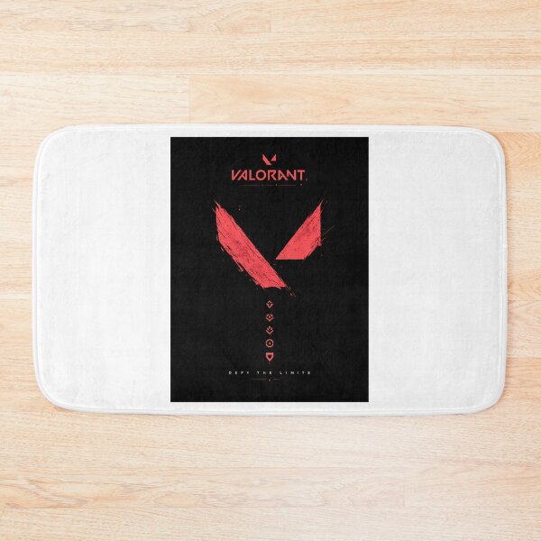 Item preview, Minimalist Valorant V Logo  Red  Black Gaming Esports Design designed and sold by mckinnl-eykilby.