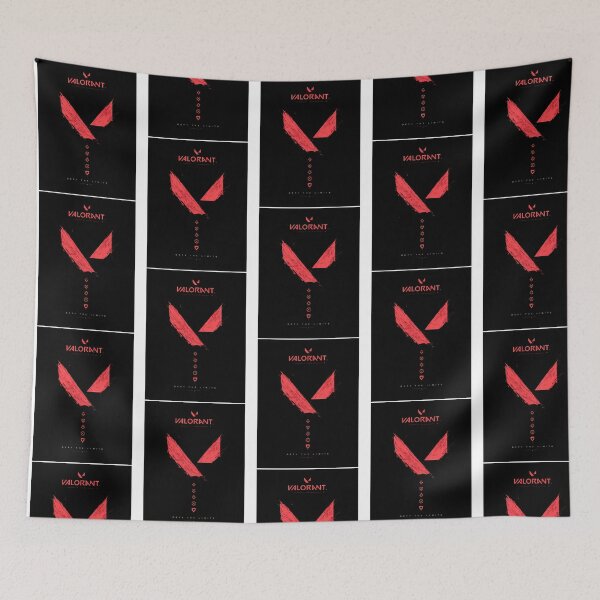 Item preview, Minimalist Valorant V Logo  Red  Black Gaming Esports Design designed and sold by mckinnl-eykilby.