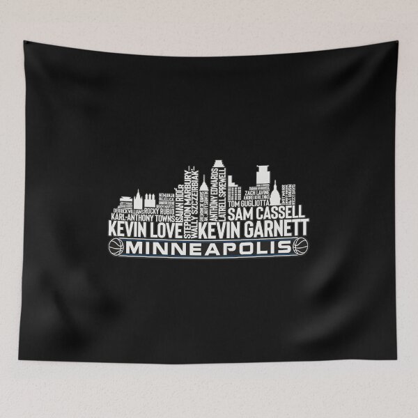 Artikelvorschau, Minneapolis Basketball Skyline entworfen und verkauft von rRiston1986.