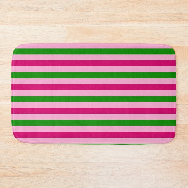 Item preview, Pink and Green Stripes Design Pink  designed and sold by PatternTitan.