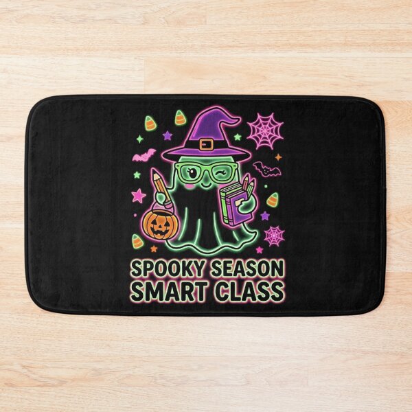 Item preview, Cute SPOOKY SEASON, SMART CLASS Halloween Teacher Doodles Shirt, Neon Halloween Pop Tee, Spooky Teacher Shirt, Back to School Halloween Gift designed and sold by Ditstyle.