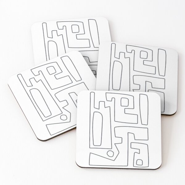 Item preview, Black & White Minimalist Abstract Geometry Artwork designed and sold by jeffrymartinaa.
