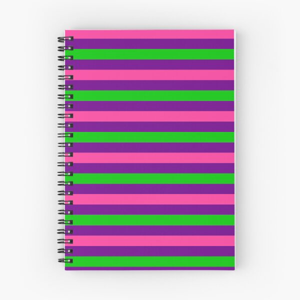 Item preview, Pink and Green Stripes Design Purple  designed and sold by PatternTitan.