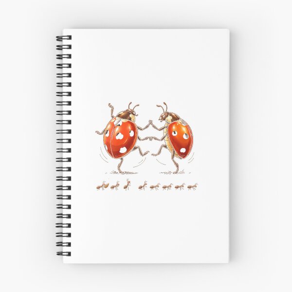 Item preview, Dancing Ladybugs and Ant Parade Nature Art designed and sold by nryum.