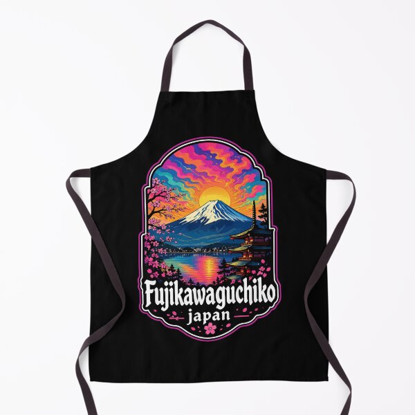 Item preview, Fujikawaguchiko Mount Fuji Trippy Art Japan designed and sold by TomFrontierArt.