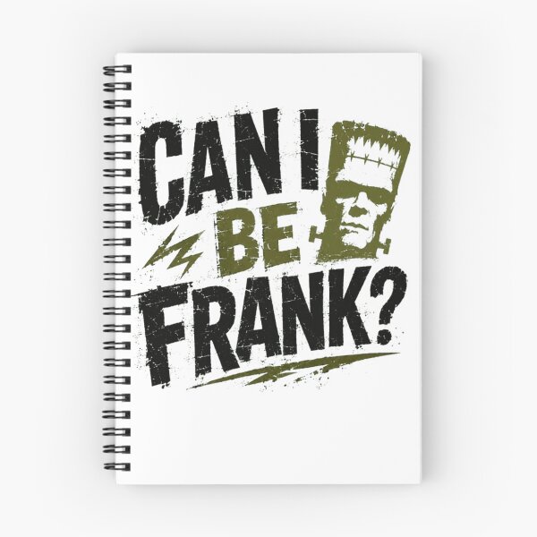 Item preview, Can I Be Frank? Frankenstein Monster Halloween Humor Pun Fan Gift designed and sold by HumansStuck12.