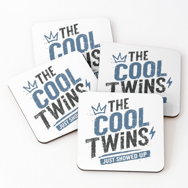 Item preview, The Cool Twins Just Showed Up Parents Twin Siblings designed and sold by RetroMini2026.