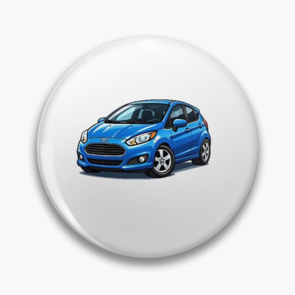 Item preview, Ford Fiesta Cartoon Art designed and sold by Car-toons!.