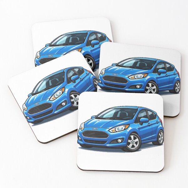 Item preview, Ford Fiesta Cartoon Art designed and sold by Car-toons!.