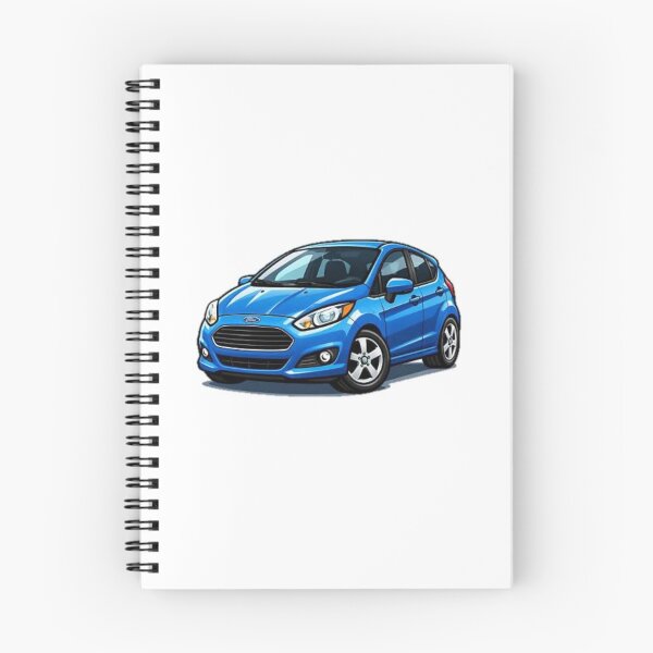 Item preview, Ford Fiesta Cartoon Art designed and sold by Car-toons!.