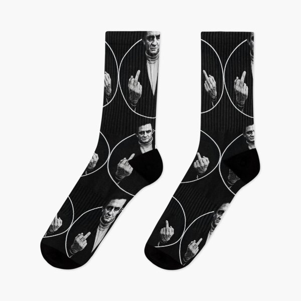 Artikelvorschau, Johnny Cash Mittelfinger - Kreis Nr. 978 entworfen und verkauft von angel-knox.