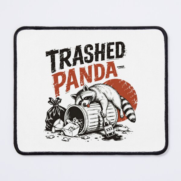Item preview, Trashed Panda Funny Raccoon Animal Lover Humor designed and sold by RetroMini2026.