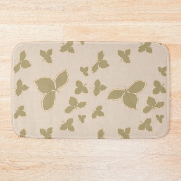 Item preview, Strawberry Leaves on Cream designed and sold by jennifer-a-lane-design.