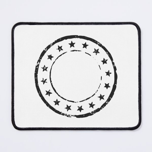 Item preview, Vintage Circular Stamp Badge Template designed and sold by VectorForge Studio.