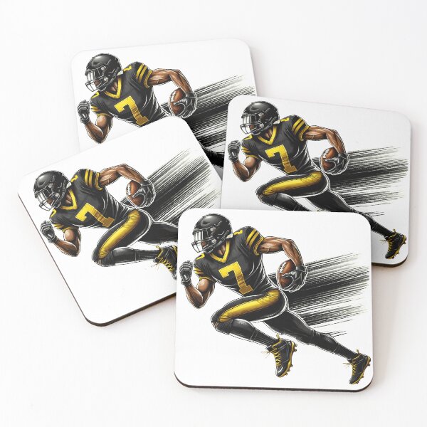 Item preview, Football Player Running Graphic designed and sold by KathleenR67443.