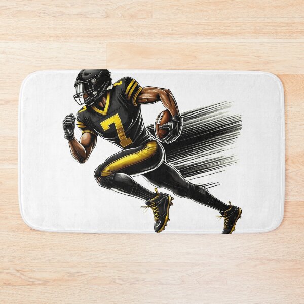Item preview, Football Player Running Graphic designed and sold by KathleenR67443.