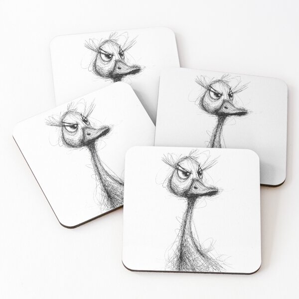 Item preview, Grumpy Joy Duckie Doodle designed and sold by BRETT'S ART STUDIO.
