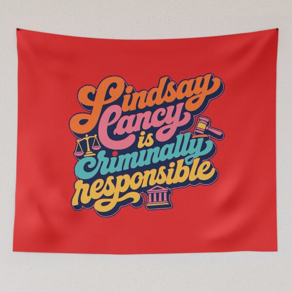 Item preview, Lindsay Clancy is criminally responsible designed and sold by Coasties.