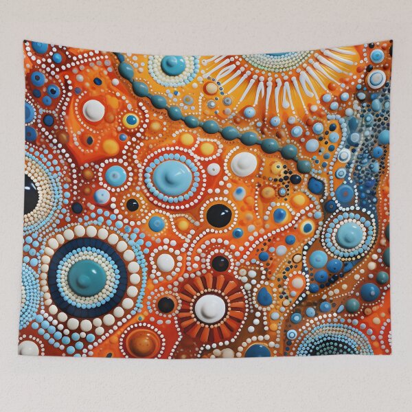 Item preview, Aboriginal Inspired Dot Art - Emphasis designed and sold by GrinGalore.