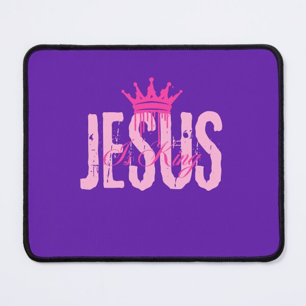 Item preview, Jesus Is King - Christ Easter Inspo Quotes  - Gifts For Him - Purple designed and sold by Doiemacreations.